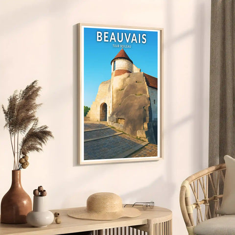 Affiche - Beauvais - Tour Boileau