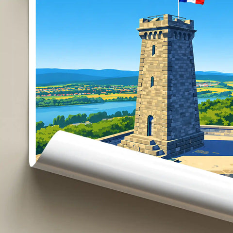 Affiche - Belfort - Fort de la Miotte