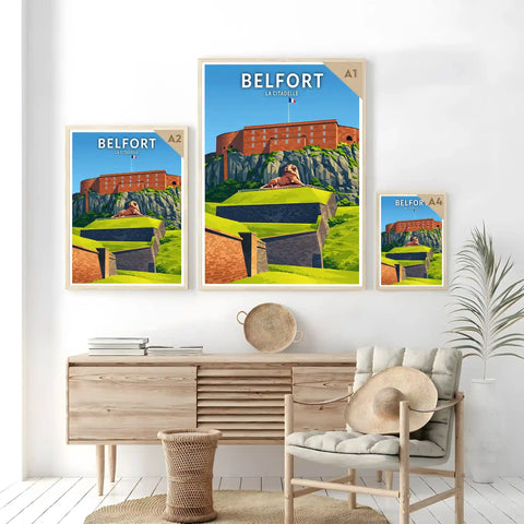 Affiche - Belfort - La Citadelle