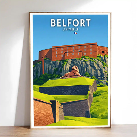 Affiche - Belfort - La Citadelle