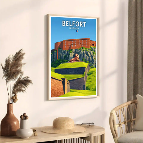 Affiche - Belfort - La Citadelle