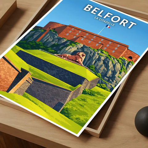 Affiche - Belfort - La Citadelle