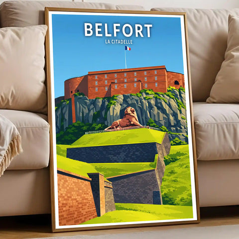 Affiche - Belfort - La Citadelle