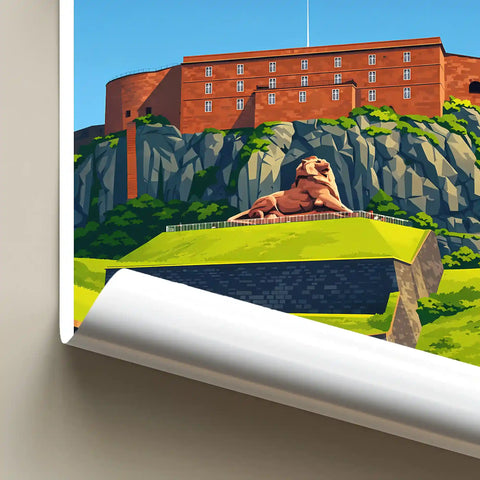Affiche - Belfort - La Citadelle