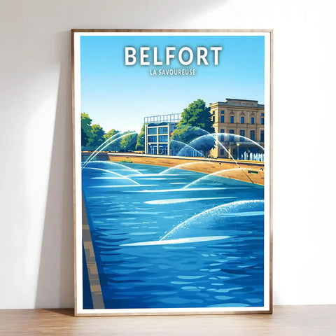 Affiche - Belfort - La Savoureuse