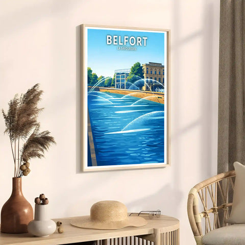 Affiche - Belfort - La Savoureuse