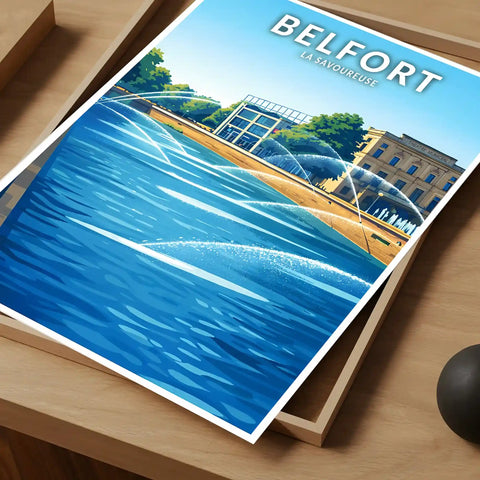 Affiche - Belfort - La Savoureuse