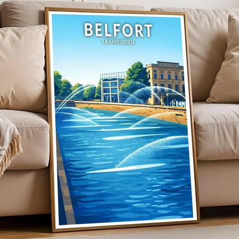 Affiche - Belfort - La Savoureuse