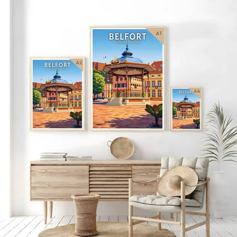 Affiche - Belfort - Le Kiosque à Musique