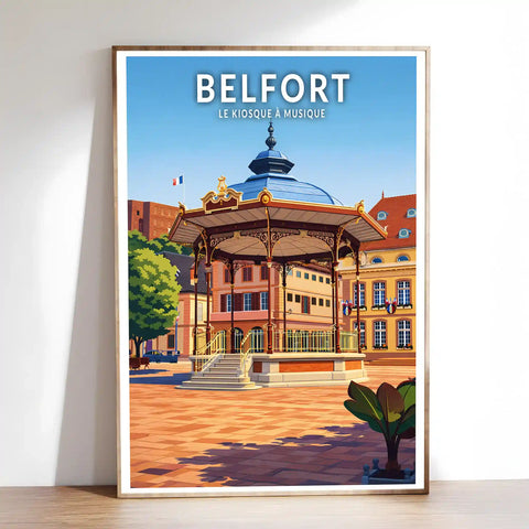 Affiche - Belfort - Le Kiosque à Musique