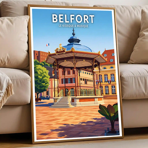 Affiche - Belfort - Le Kiosque à Musique