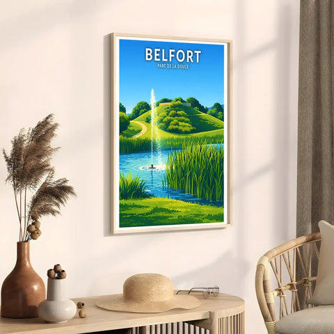 Affiche - Belfort - Parc de la Douce
