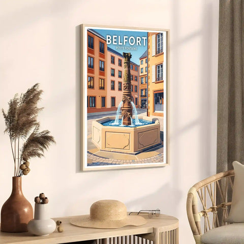 Affiche - Belfort - Petite Fontaine