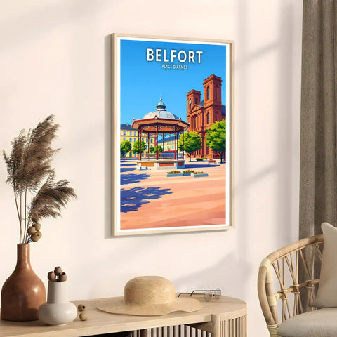 Affiche - Belfort - Place d'Armes