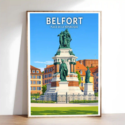 Affiche - Belfort - Place de la République