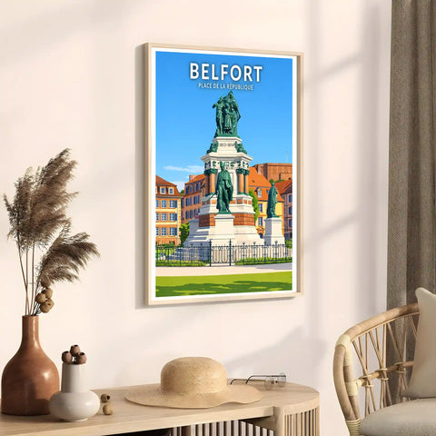 Affiche - Belfort - Place de la République
