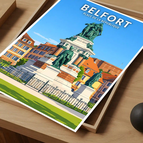 Affiche - Belfort - Place de la République