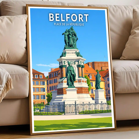 Affiche - Belfort - Place de la République