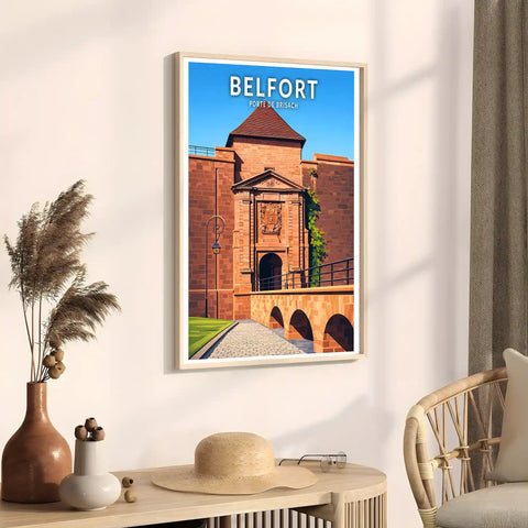 Affiche - Belfort - Porte de Brisach