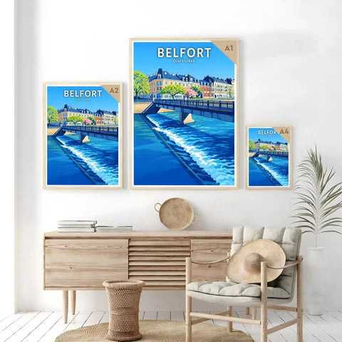 Affiche - Belfort - Quai Vauban