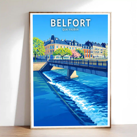 Affiche - Belfort - Quai Vauban