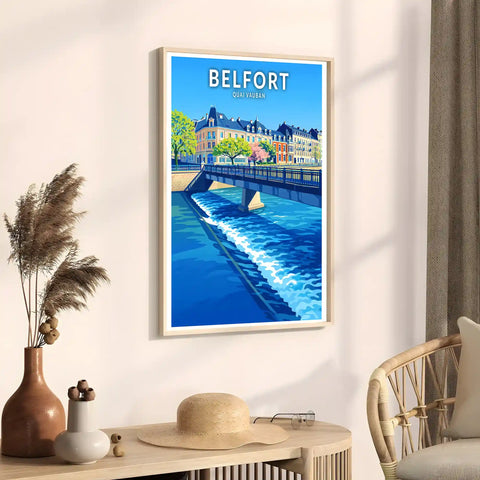 Affiche - Belfort - Quai Vauban