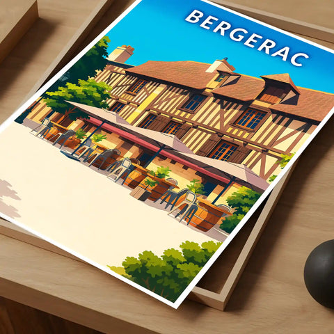 Affiche - Bergerac