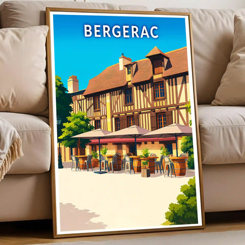 Affiche - Bergerac
