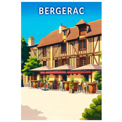 Affiche - Bergerac