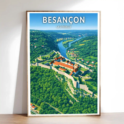 Affiche - Besançon - La Citadelle