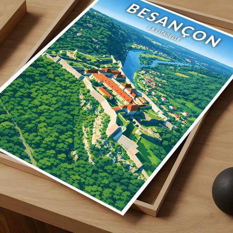 Affiche - Besançon - La Citadelle