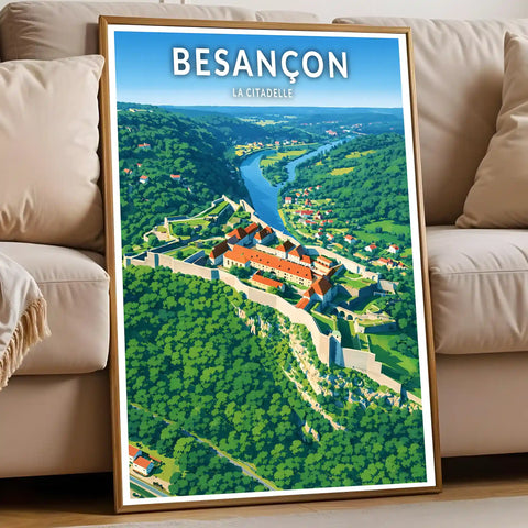 Affiche - Besançon - La Citadelle