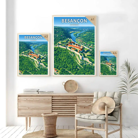 Affiche - Besançon - La Citadelle