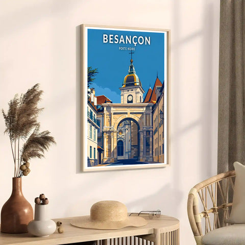 Affiche - Besançon - Porte Noire