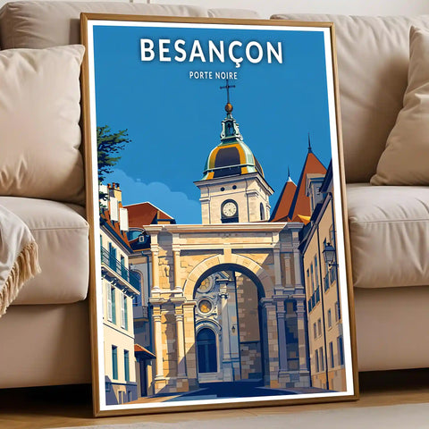 Affiche - Besançon - Porte Noire