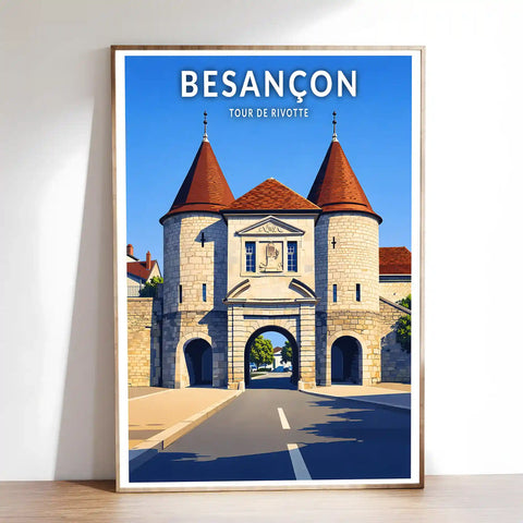 Affiche - Besançon - Tour de Rivotte
