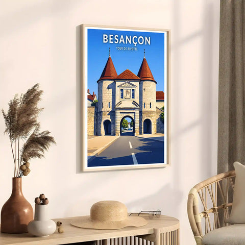 Affiche - Besançon - Tour de Rivotte