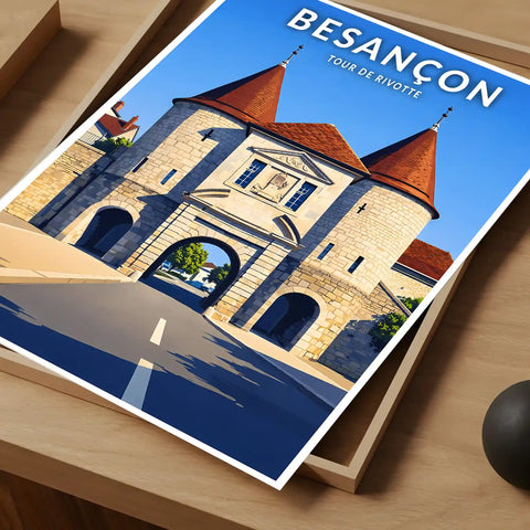 Affiche - Besançon - Tour de Rivotte