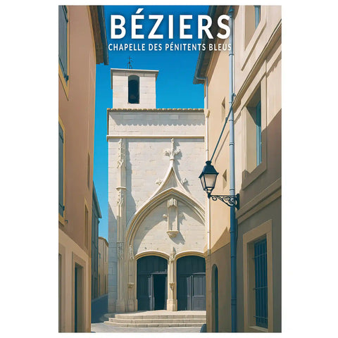 Affiche - Béziers - Chapelle des Pénitents Bleus