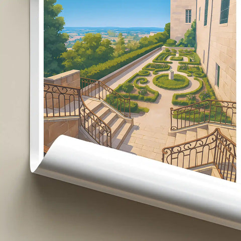 Affiche - Béziers - Jardin des Évêques