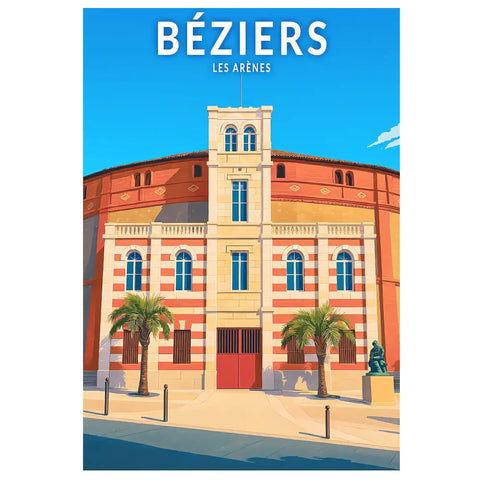 Affiche - Béziers - Les Arènes