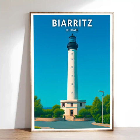 Affiche - Biarritz - Le Phare