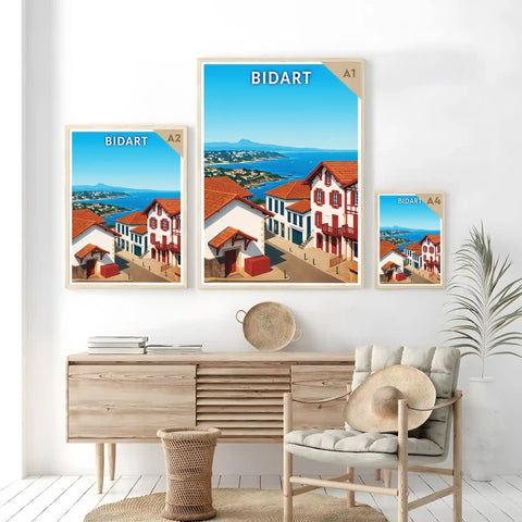 Affiche - Bidart