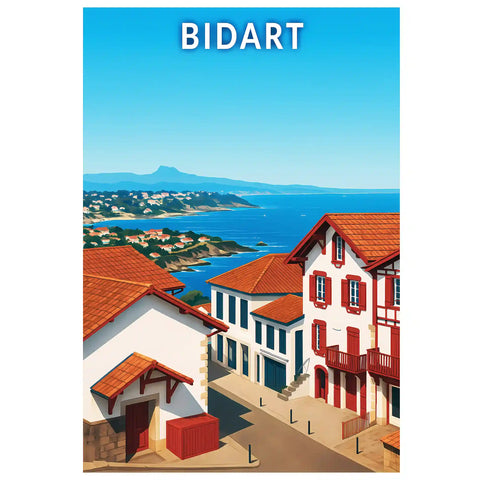 Affiche - Bidart
