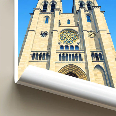 Affiche - Blois - Église Saint-Nicolas