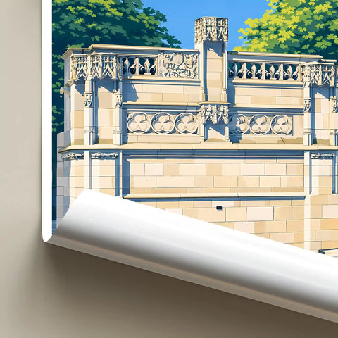 Affiche - Blois - Fontaine Louis XII
