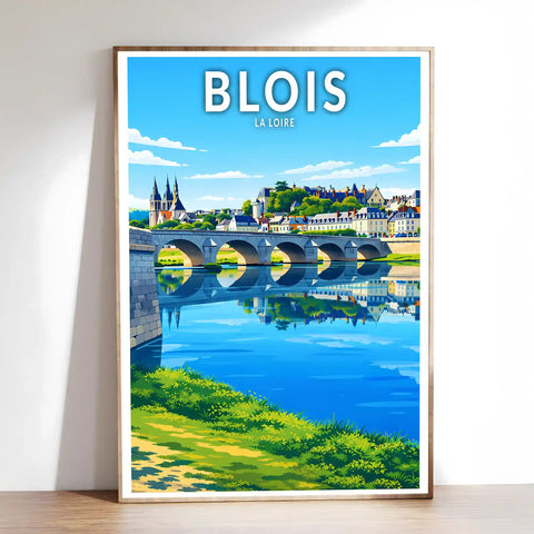 Affiche - Blois - La Loire
