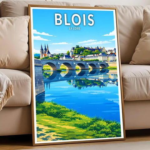 Affiche - Blois - La Loire