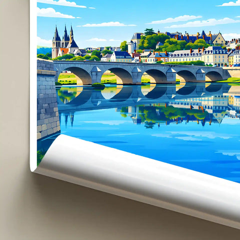 Affiche - Blois - La Loire