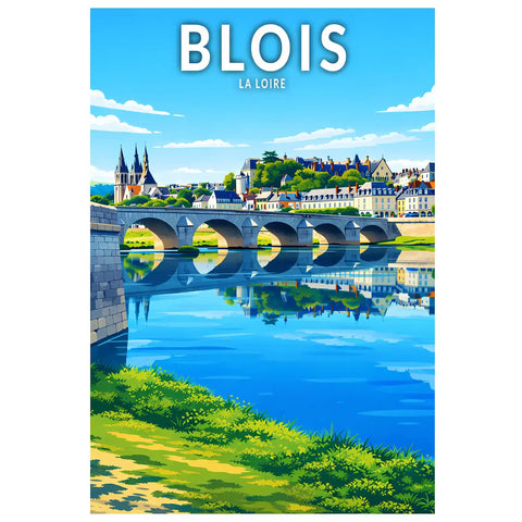 Affiche - Blois - La Loire